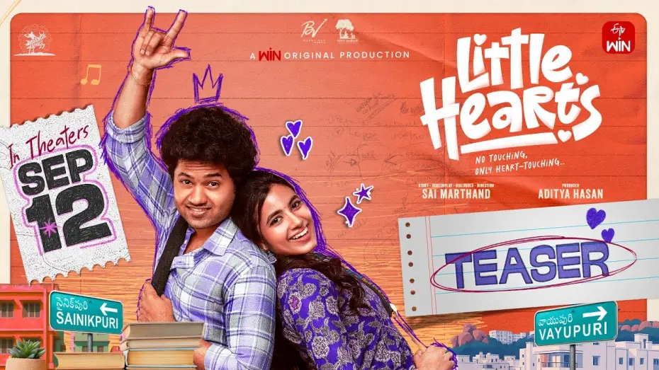 Watch film Little Hearts | Little Hearts Teaser | Mouli Talks, Shivani Nagaram | Aditya Hasan | Bunny Vas | Sai Marthand