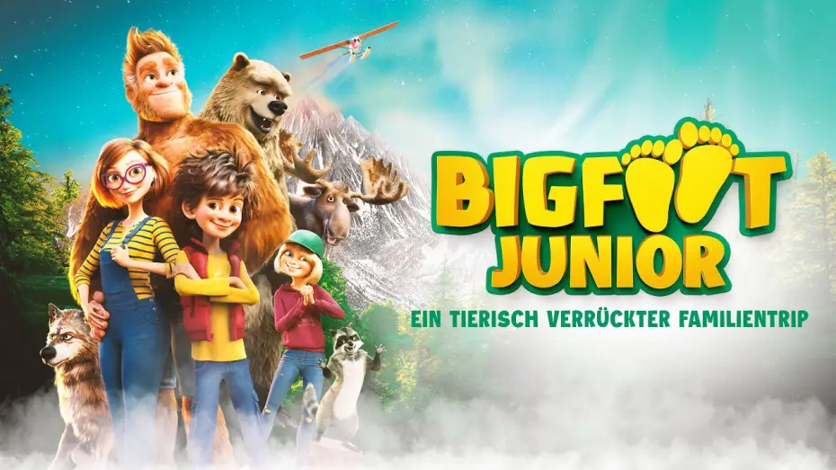 Watch film Bigfoot Family — Bigfoot Junior - Ein Tierisch Verrückter Familientrip - Kinotrailer Deutsch HD - Ab 26.08.21 im Kino