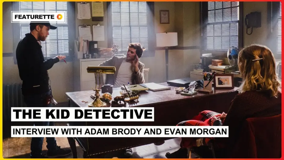 Watch film The Kid Detective — Interview with Adam Brody and Evan Morgan