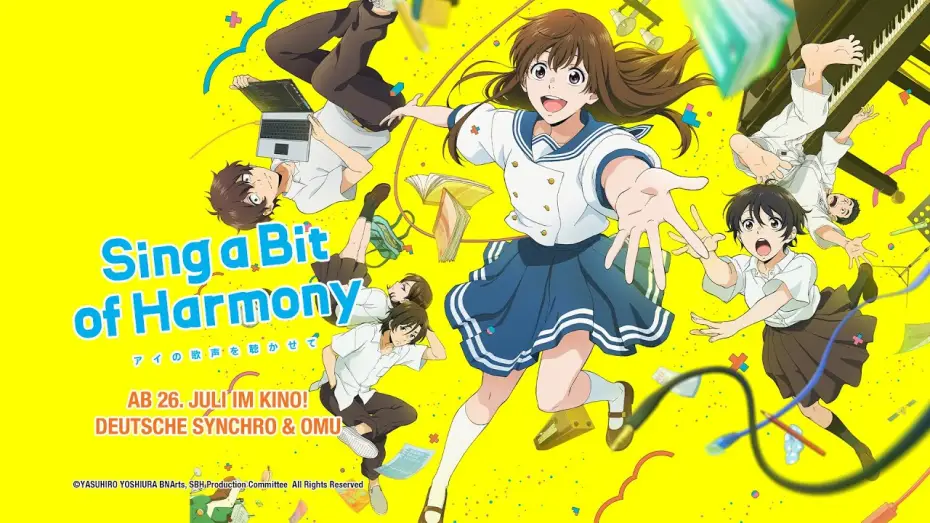 Watch film Sing a Bit of Harmony — Sing a Bit of Harmony – Anime Kino Trailer (Deutsch/German)