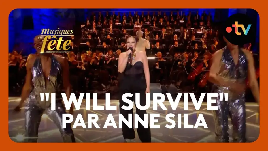 Watch film Musiques en f&ecirc;te des Chor&eacute;gies d'Orange | Gloria Gaynor - "I will survive" avec Anne Sila