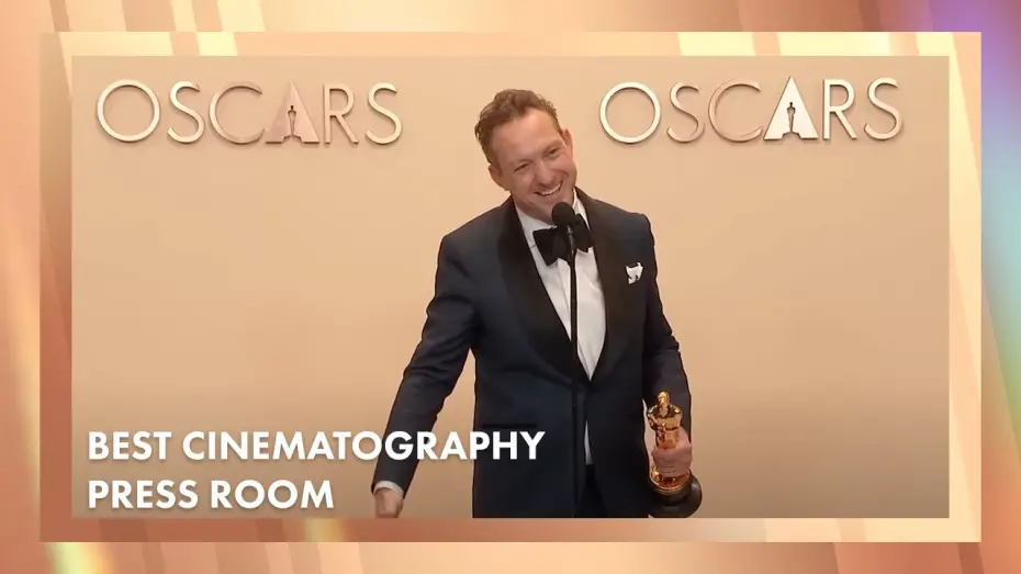 Watch film The Brutalist | 'The Brutalist' Best Cinematography Press Room Speech | 97th Oscars (2025)[Lol Crawley]