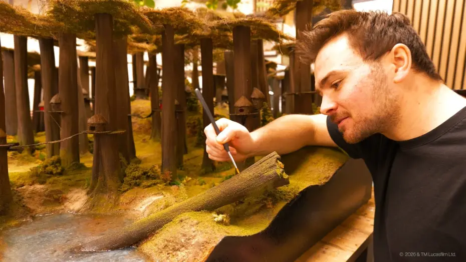 Watch film Return of the Jedi — Star Wars : Création d'Endor en miniature