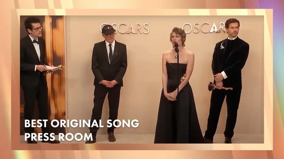 Watch film Emilia P&eacute;rez | 'El Mal' Best Original Song Press Room Speech | 97th Oscars (2025)