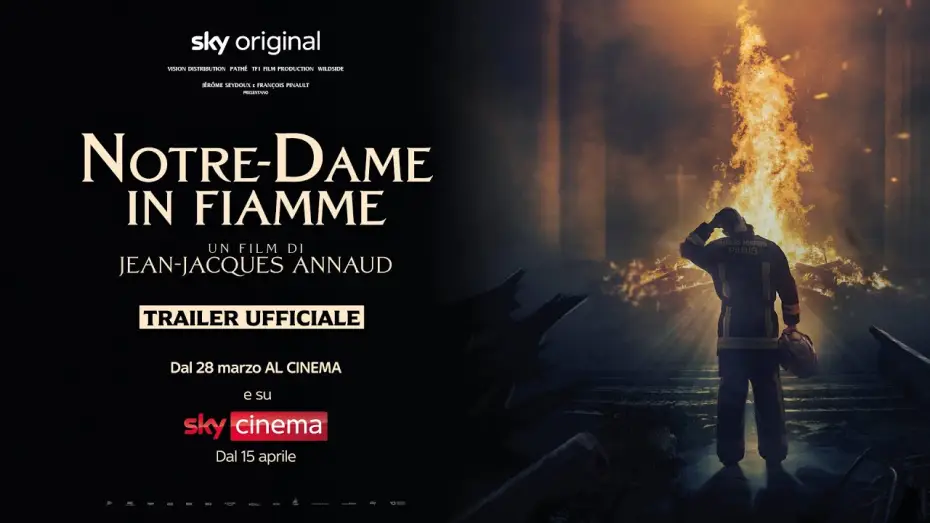 Watch film Notre-Dame on Fire — Notre-Dame in fiamme (film Sky Original) – Trailer Ufficiale
