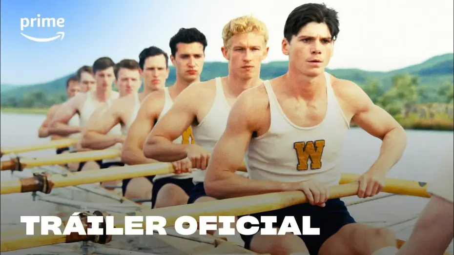 Watch film The Boys in the Boat — Tráiler oficial (VOSE)