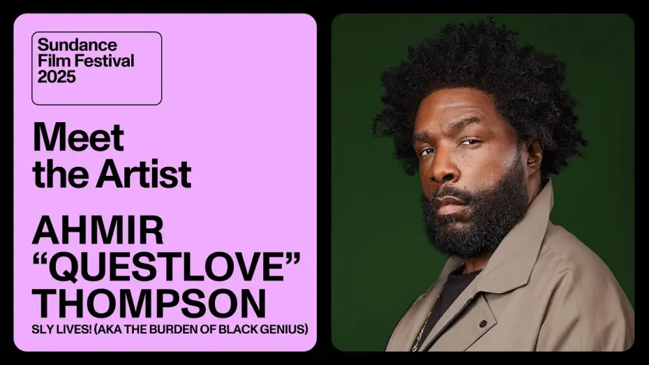 Watch film SLY LIVES! (aka The Burden of Black Genius) — Meet the Artist 2025: Ahmir “Questlove” Thompson on “SLY LIVES! (aka The Burden of Black Genius)”