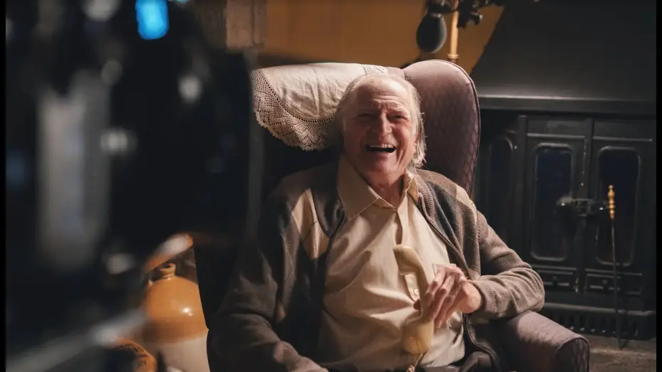 Watch film Roy — David Bradley tells a joke on the set of ROY