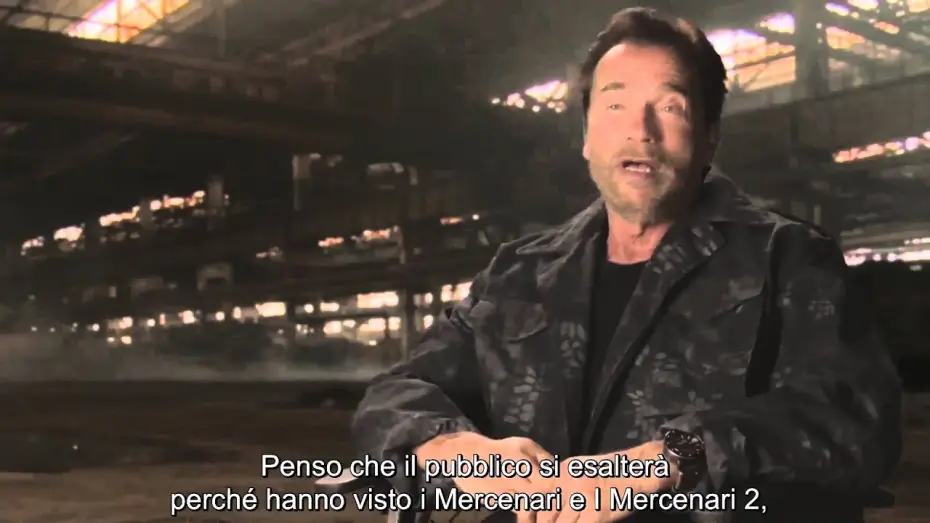 Watch film The Expendables 3 — I Mercenari 3 - The Expendables: intervista ad Arnold Schwarzenegger (sottotitoli in italiano)