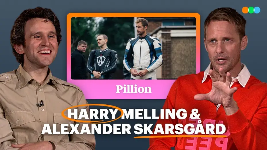 Watch film Pillion | Harry Melling and Alexander Skarsg&aring;rd on the Film's Dom-Sub Dynamic and Leather Looks