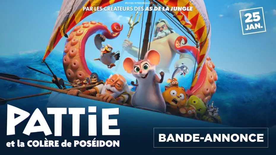 Watch film Epic Tails | Pattie et la col&egrave;re de Pos&eacute;idon - Bande-annonce