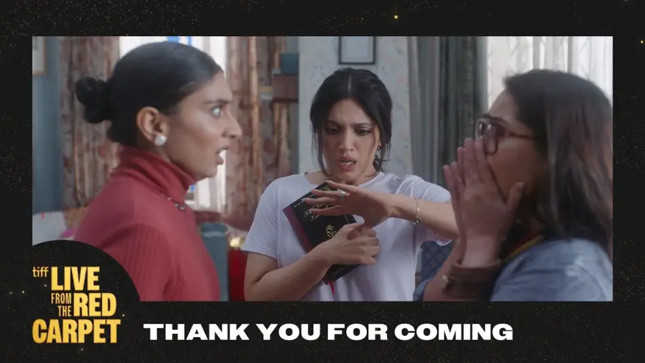 Watch film Thank You For Coming — THANK YOU FOR COMING | TIFF Live From The Red Carpet | Karan Boolani, Bhumi Pednekar, Shehnaz Gill