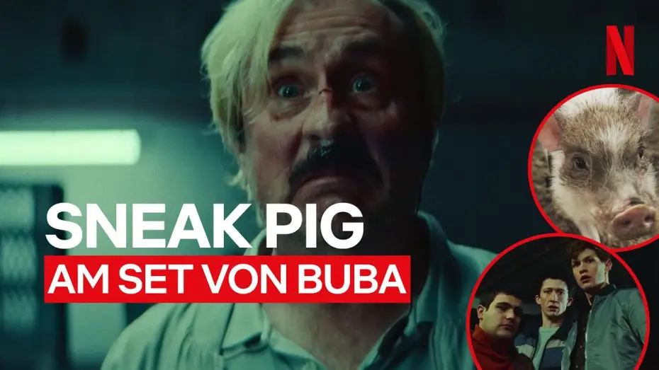 Watch film Buba — Sneak Pig: Ferkeleien am Buba-Set