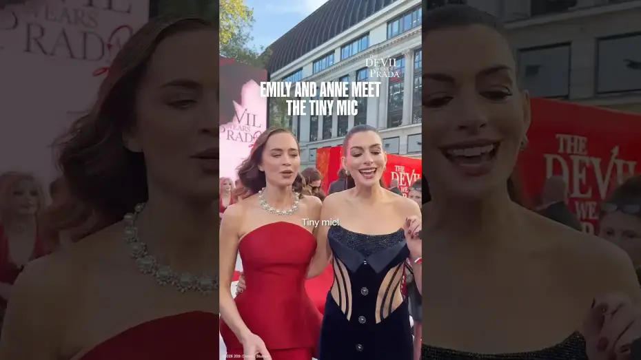 Watch film The Devil Wears Prada 2 | Anne and Emily meet our tiny mic... with a surprise cameo