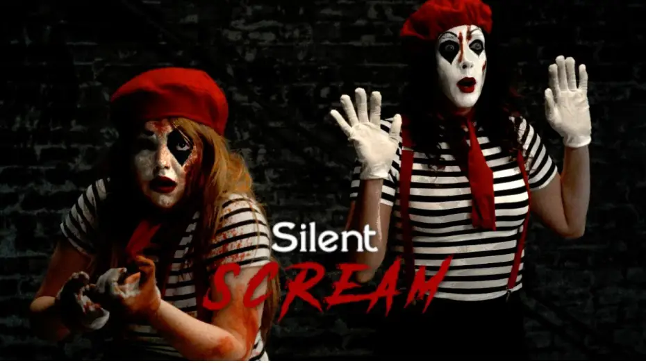 Watch film Silent Scream — BLOODY MIME BATTLE  - Silent Scream - Horror Short Trailer