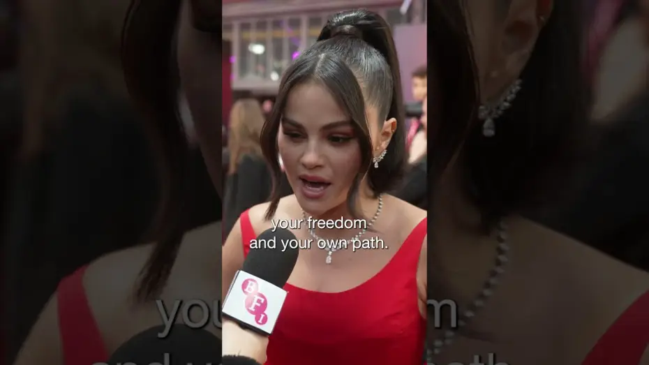 Watch film Emilia P&eacute;rez | What Selena Gomez thinks audiences will get from watching her new film, Emilia P&eacute;rez #lff