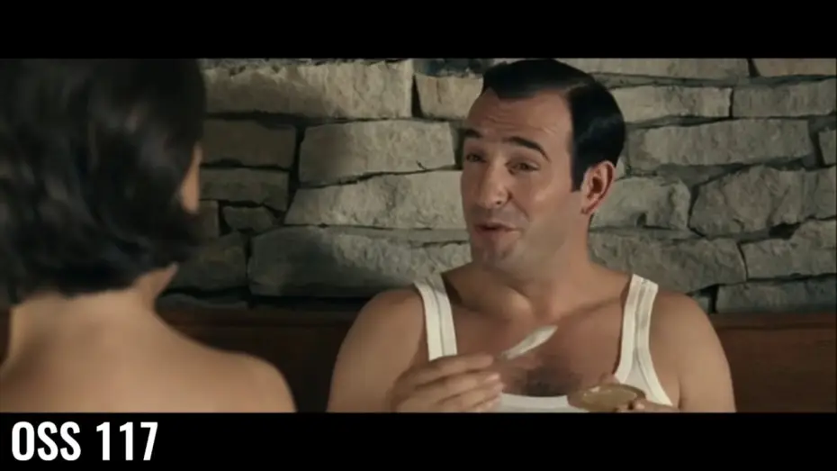 Watch film OSS 117: Cairo, Nest of Spies | OSS 117 - Le Caire nid d'espion - Sc&egrave;ne culte - J'aime me beurrer la biscotte !