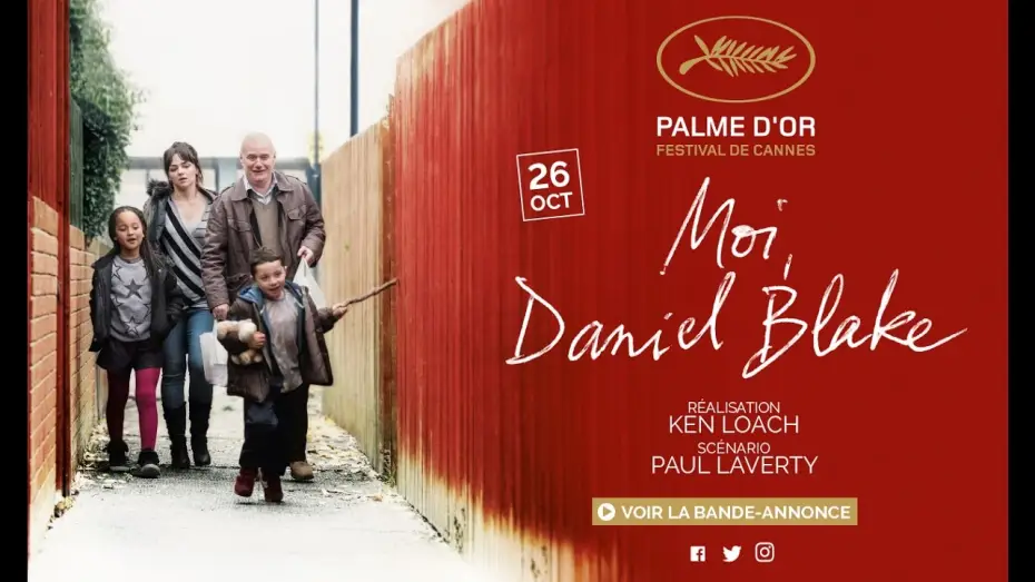 Watch film I, Daniel Blake | MOI, DANIEL BLAKE - Bande Annonce VOST
