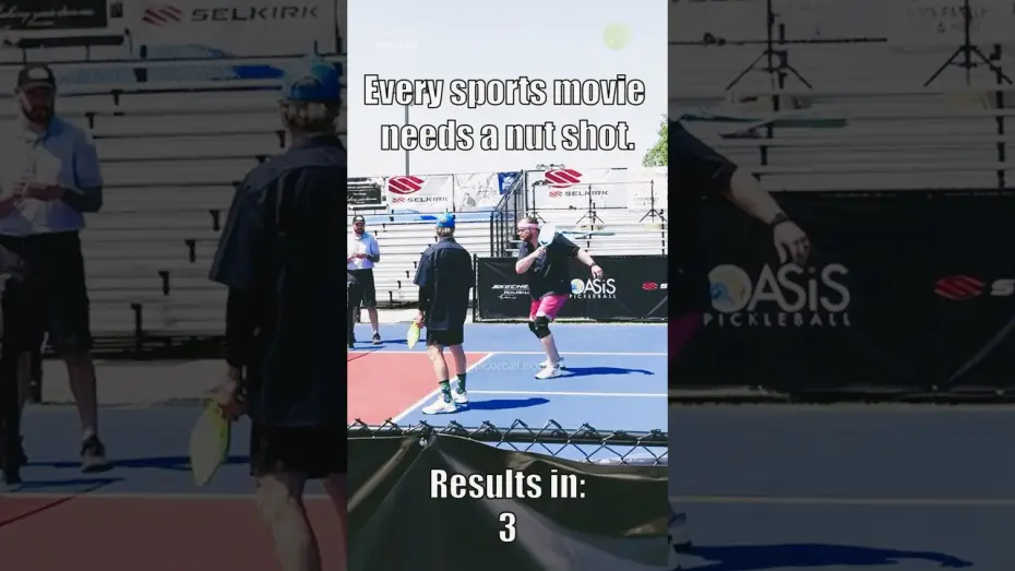 Watch film Pickleball | Flying a drone into his NUTS ✈️