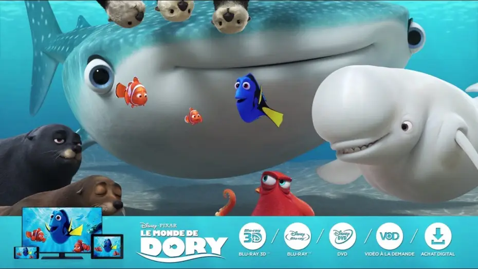 Watch film Finding Dory | Le Monde de Dory - Avec vous partout, d&egrave;s aujourd'hui !