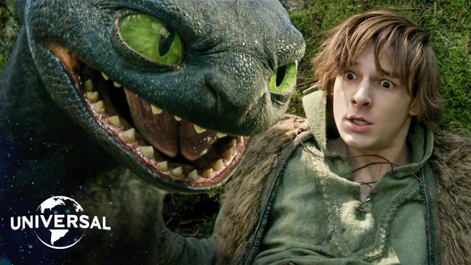 Watch film How to Train Your Dragon — The Moment Hiccup First Meets Toothless