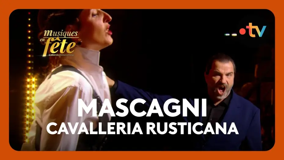 Watch film Musiques en f&ecirc;te des Chor&eacute;gies d'Orange | Mascagni - Cavalleria Rusticana, "Tu qui, Santuzza ?" avec Anne-Lise Polchlopek et Florian Laconi
