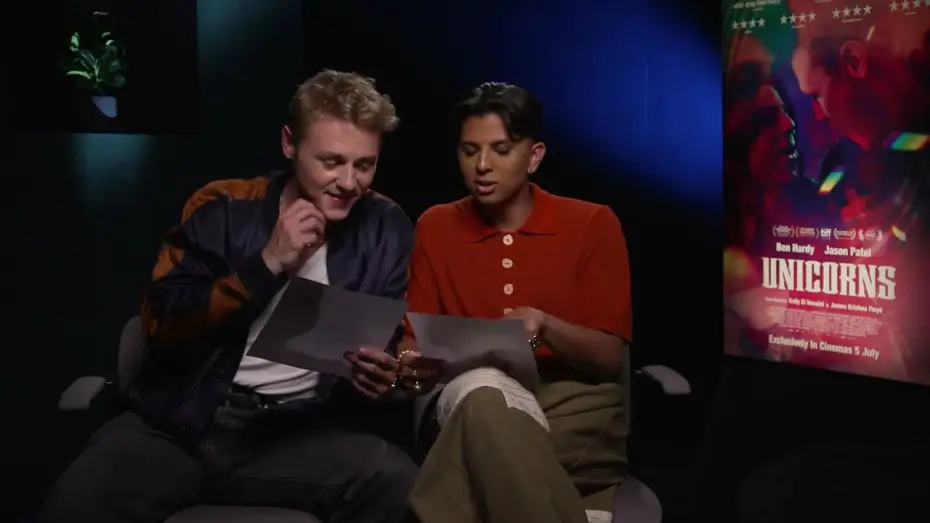 Watch film Unicorns — Ben Hardy & Jason Patel read Letterboxd reviews for 'Unicorns'