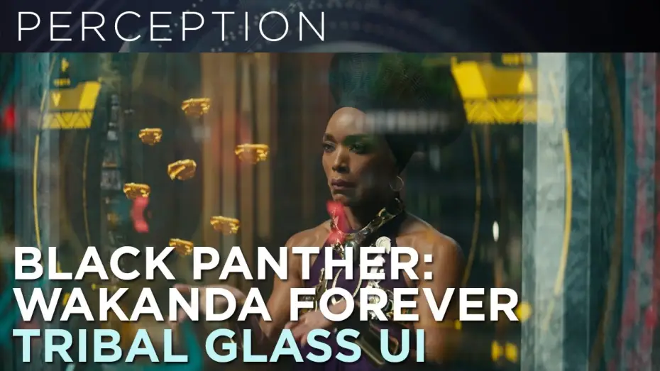 Watch film Black Panther: Wakanda Forever | Queen Ramonda's Tribal Glass UI