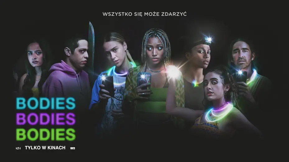 Watch film Bodies Bodies Bodies | &bdquo;Bodies Bodies Bodies&rdquo;; oficjalny zwiastun PL; JUŻ W KINACH!