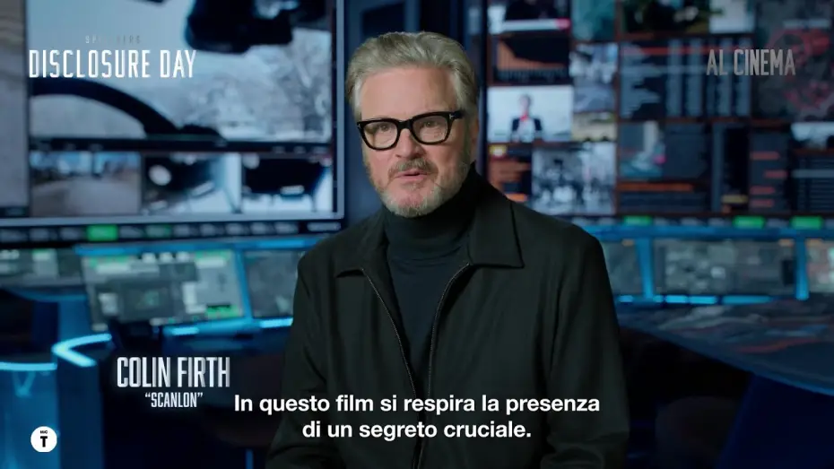 Watch film Disclosure Day — Disclosure Day | Colin Firth è Scanlon - Al cinema