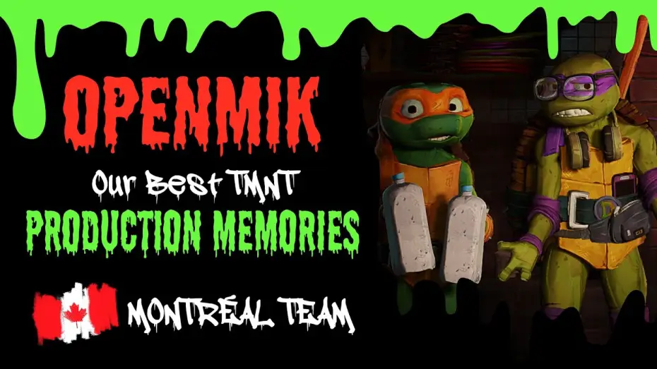 Watch film Teenage Mutant Ninja Turtles: Mutant Mayhem | #OpenMik - Giving Mutants Life | Production memories 💜
