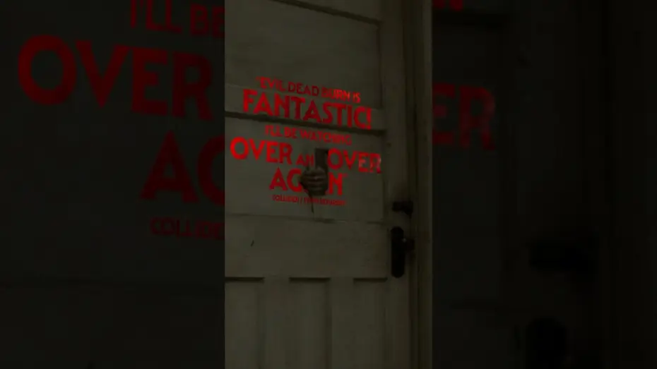 Watch film Evil Dead Burn — Look fear in the face, over, and over, and over.