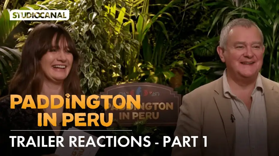 Watch film Paddington in Peru | Best Paddington Trailer Reactions with Hugh Bonneville and Emily Mortimer (Part 1 )