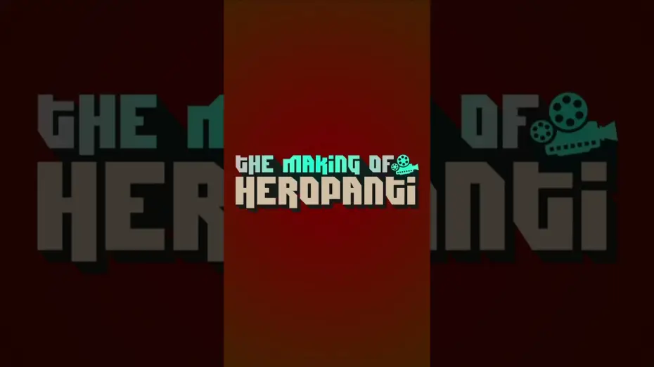 Watch film Heropanti Parody — the making of Heropanti, coming soon... #shorts