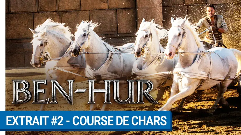 Watch film Ben-Hur | BEN-HUR - Extrait #2 : Course de chars (VOST)
