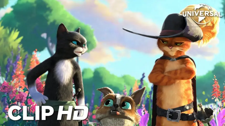 Watch film Puss in Boots: The Last Wish | Gato y Kitty se retan a un duelo de caras cuquis