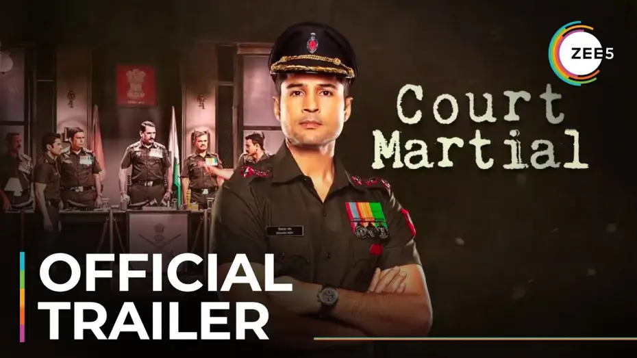 Watch film Court Martial | Court Martial | Official Trailer | Rajeev Khandelwal | Streaming Now On ZEE5