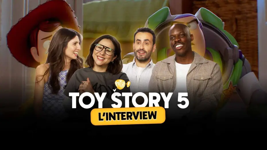 Watch film Toy Story 5 | L'INTERVIEW - TOY STORY 5 (Laura Felpin, Jonathan Cohen, Jean-Pascal Zadi...)