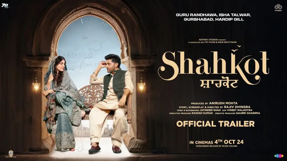 Watch film Shahkot | Shahkot - Official Trailer - Guru Randhawa - Isha Talwar - Gurshabad- Rajiv Dhingra, Anirudh - 4 Oct