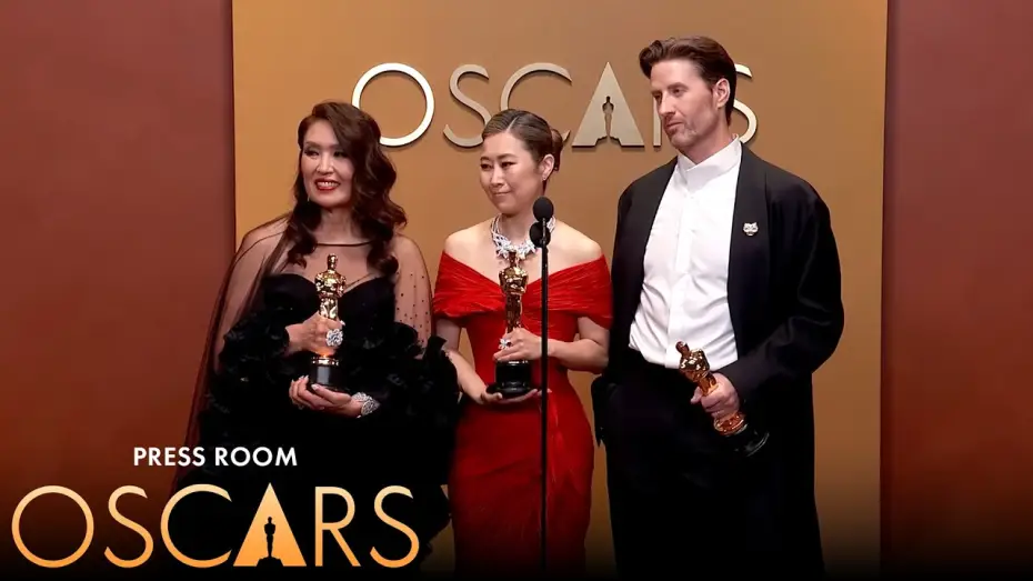 Watch film KPop Demon Hunters | KPop Demon Hunters Best Animated Feature Film Press Room Speech | 98th Oscars (2026)