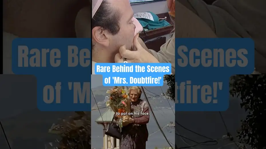 Watch film Mrs. Doubtfire | Behind Robin Williams&rsquo; Stunning Mrs. Doubtfire Transformation!