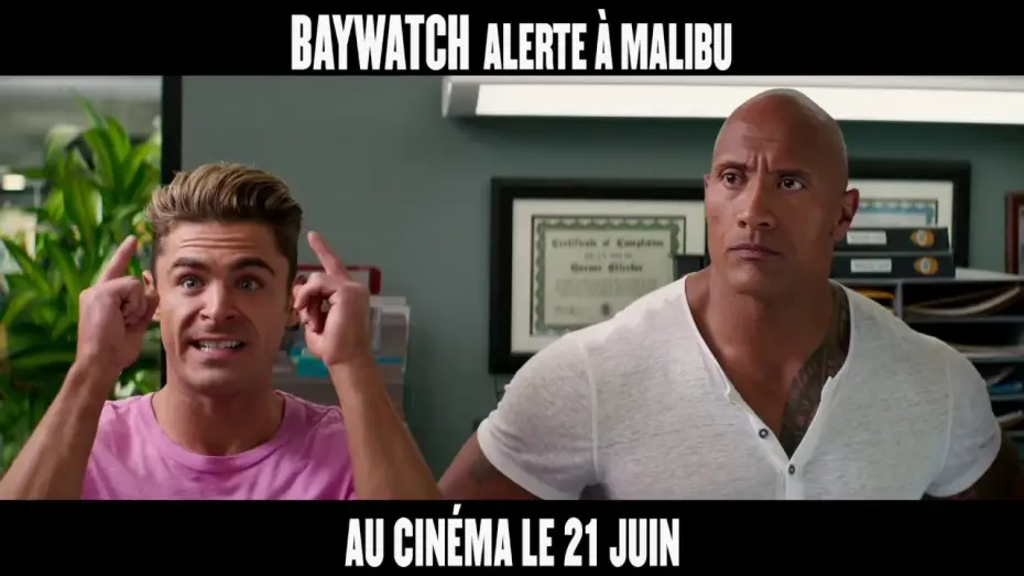 Watch film Baywatch | BAYWATCH &ndash; ALERTE &Agrave; MALIBU - Bumper Coming [au cin&eacute;ma le 21 juin 2017]