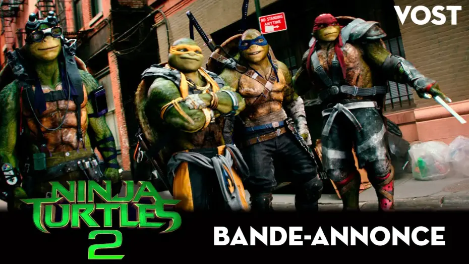 Watch film Teenage Mutant Ninja Turtles: Out of the Shadows — NINJA TURTLES 2 - Bande Annonce VOST