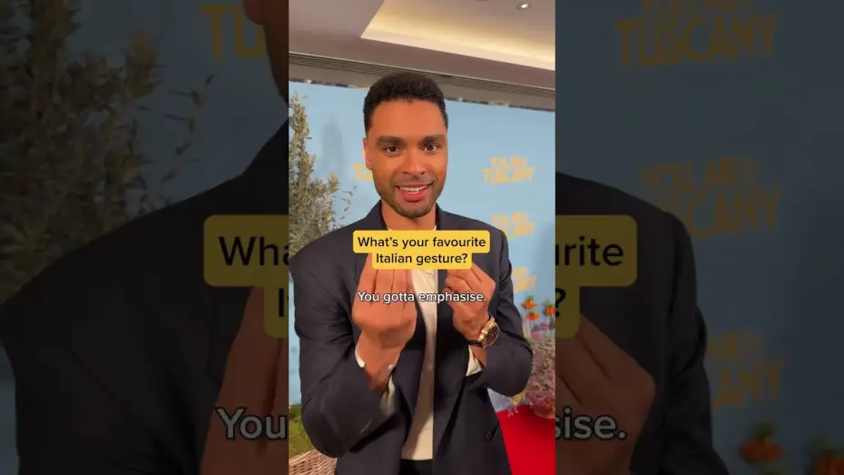 Watch film You, Me & Tuscany | Reg&eacute;'s charisma is unmatched...