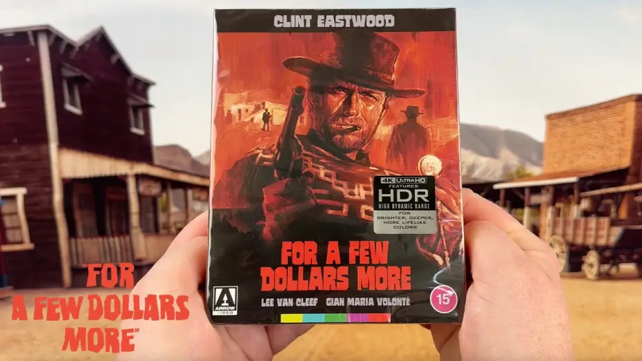 Watch film For a Few Dollars More | Arrow UHD Unboxing