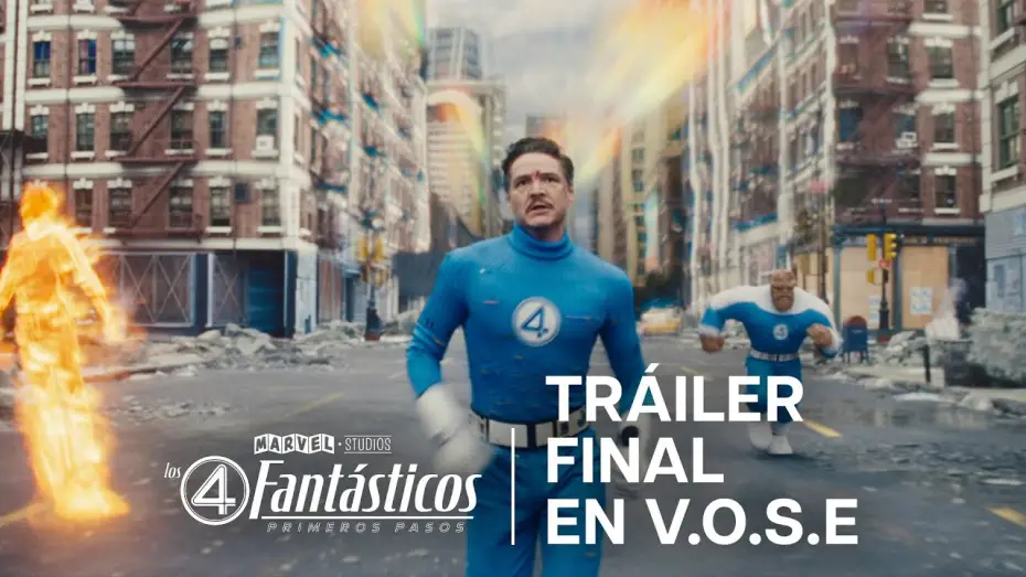 Watch film The Fantastic Four | Tr&aacute;iler Final [VOSE]