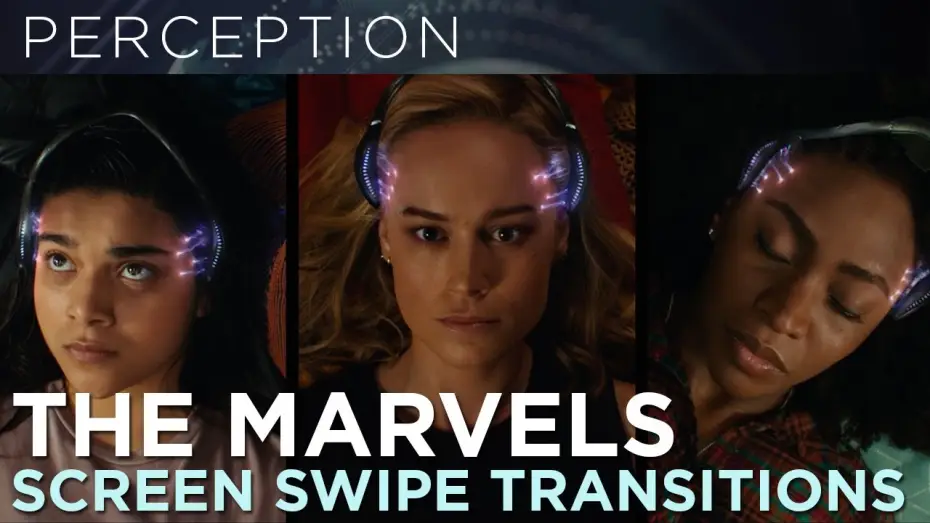 Watch film The Marvels | Screen Swipe Transitions