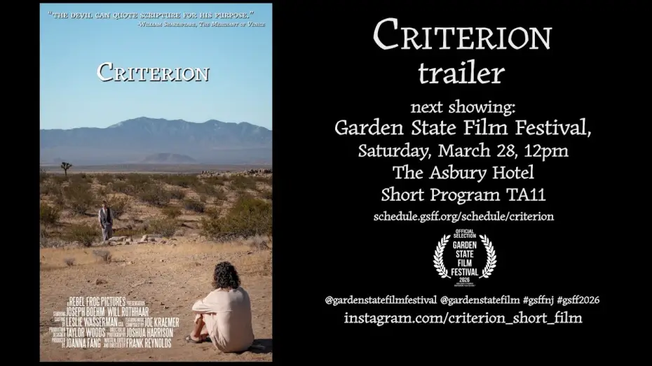 Watch film Criterion — CRITERION (2025) Trailer