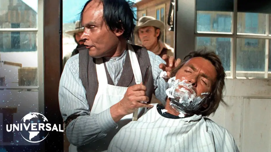 Watch film High Plains Drifter | The Stranger's Iconic Barber Shop Showdown