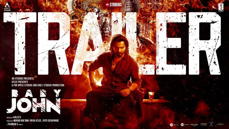Watch film Baby John | Baby John - Trailer | Atlee | Varun Dhawan, Keerthy Suresh, Wamiqa G, Jackie Shroff | 25th Dec